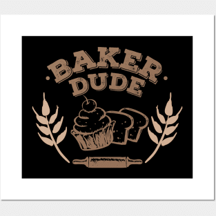 Baker Dude Posters and Art